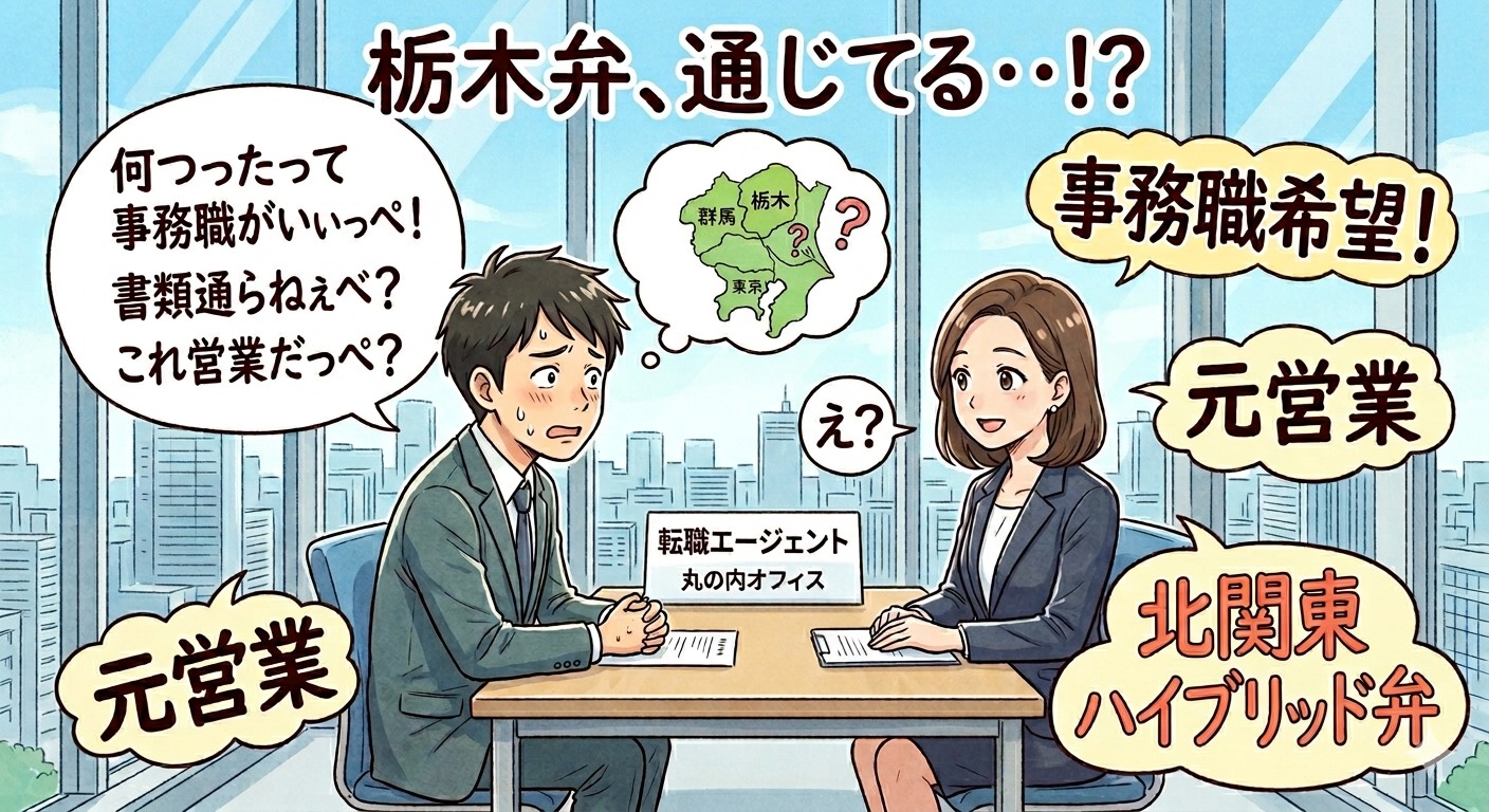 事務職希望の私に、エージェントが差し出した「驚愕の求人票」