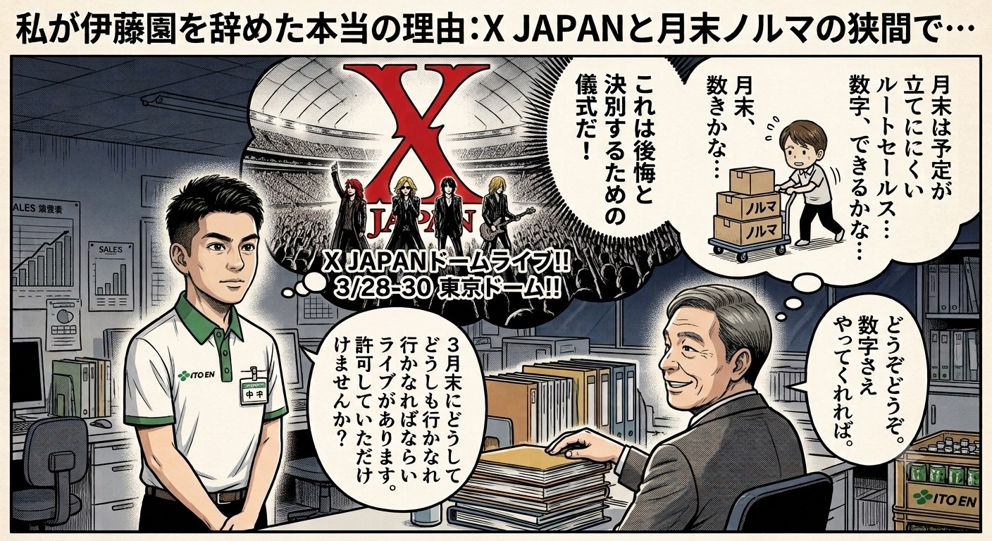 私が伊藤園を退職した本当の理由