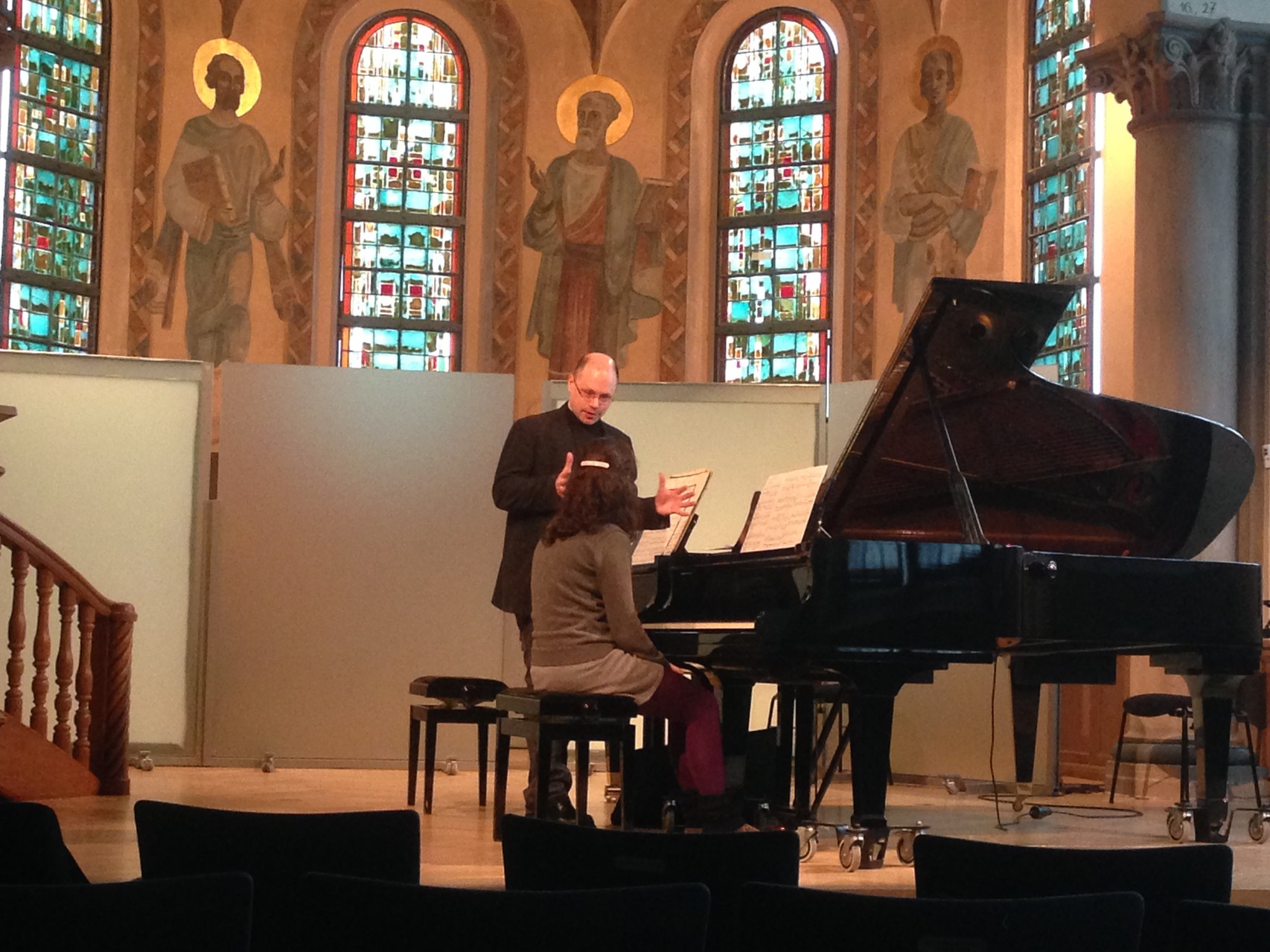 Meisterkurs Klavier, Hochschule für Musik Nürnberg, 2014 (Foto: privat)