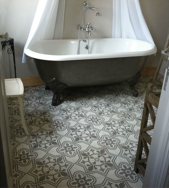 CARODECO, Zementfliesen, Dekor: "Acadia" 7420-1, 20x20 cm