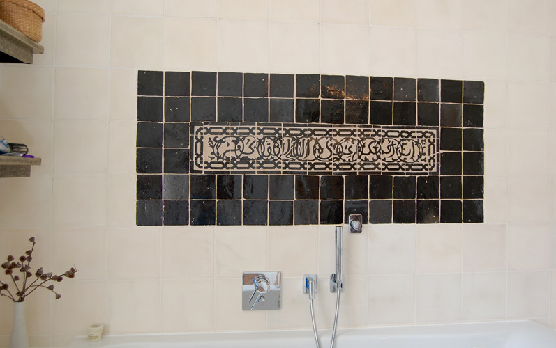 Badezimmer mit Zelliges