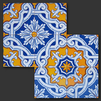 Portugiesische bodenfliesen