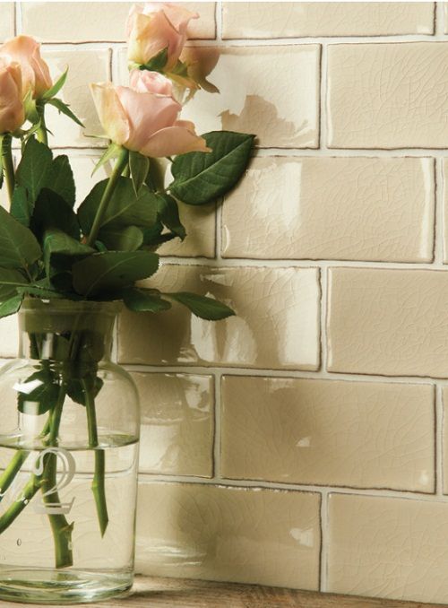 ANTIC CRAQUELÈ, Antic Medium White 7,5x15 cm (Foto: Pinterest)
