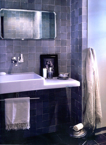 Badezimmer mit Zelliges