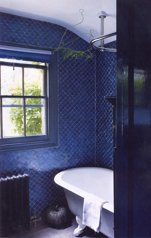 Zelliges, bleu nuit