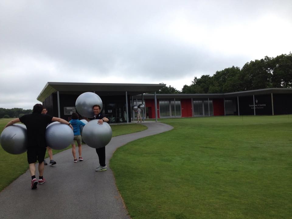 training center golf du Médoc, présentation école du dos AFKG mai 2015
