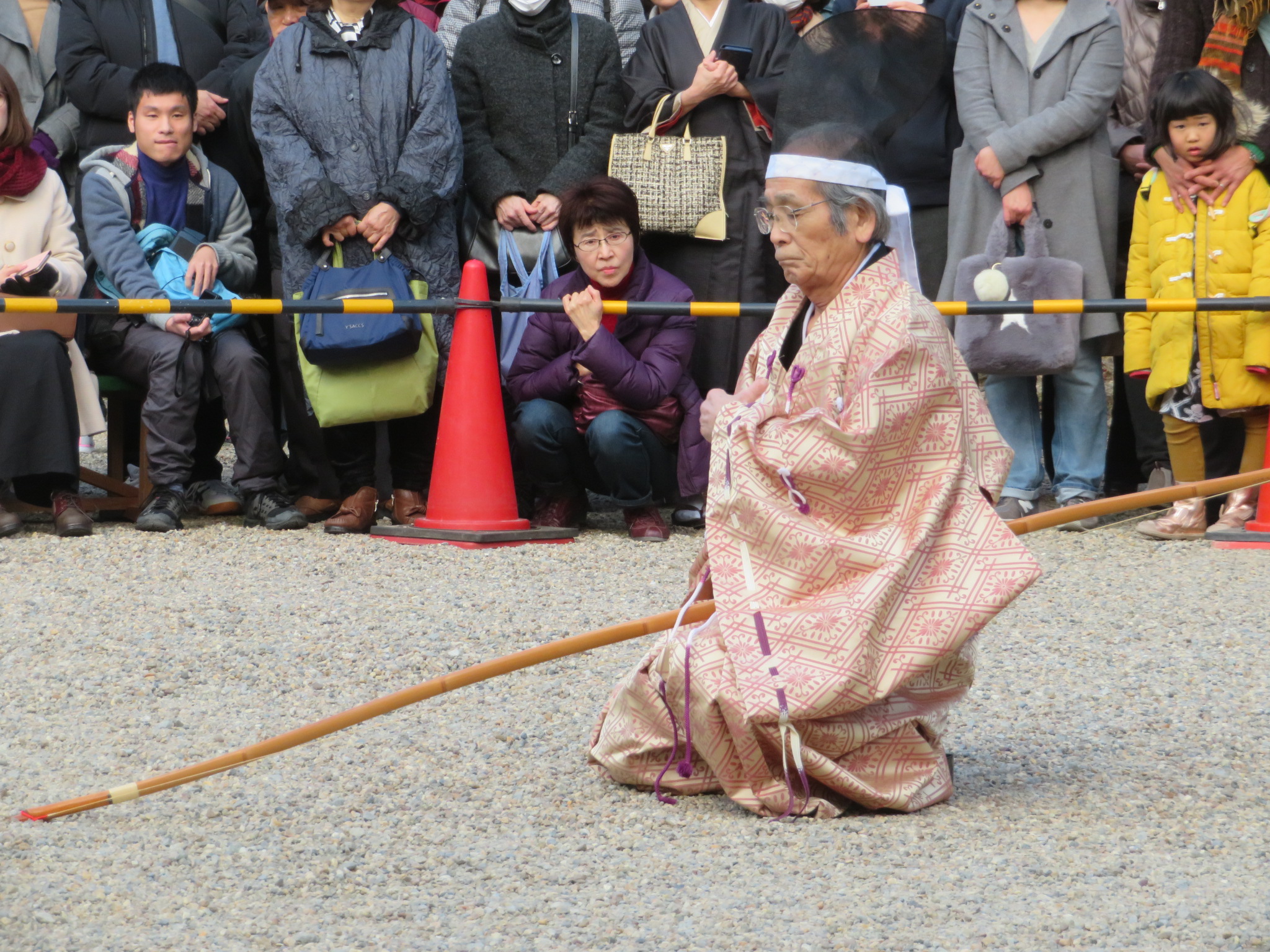 兵庫県弓道連盟の林会長