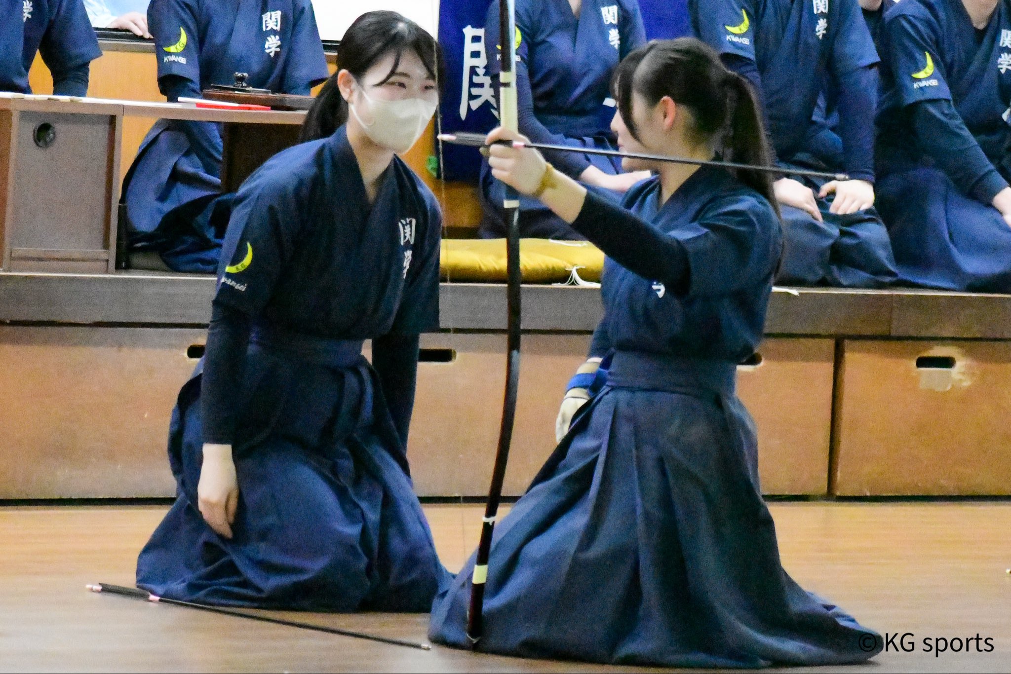 中島（法1）と西田（経済4）