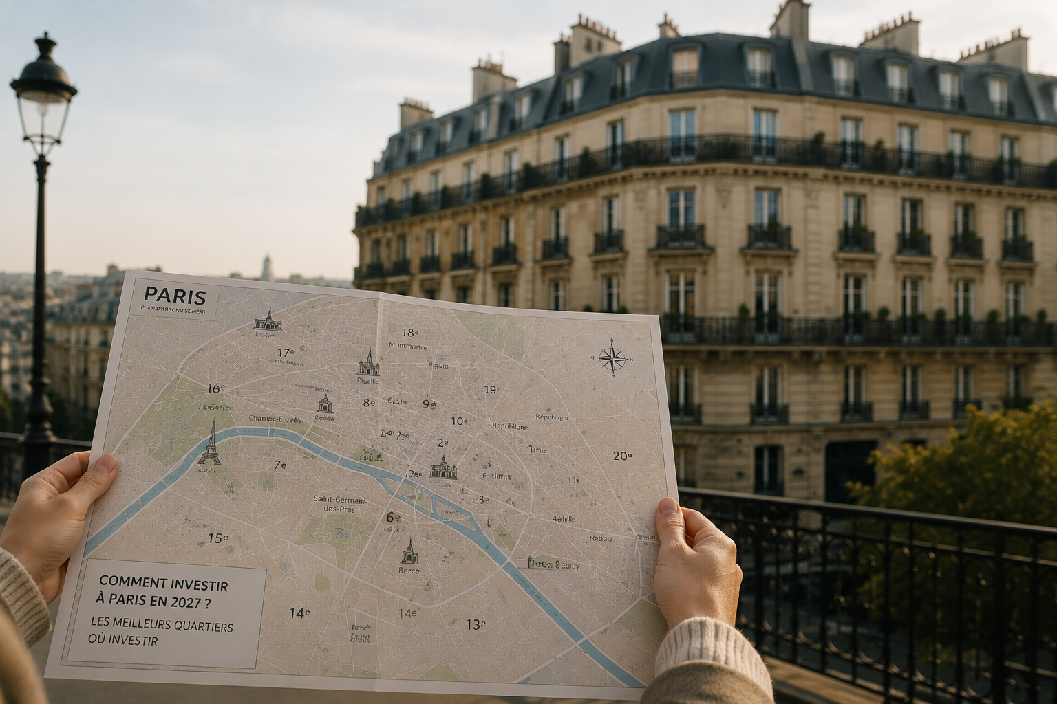 Meilleur quartier pour investir à Paris en 2027 : notre analyse des 5 quartiers au plus fort potentiel