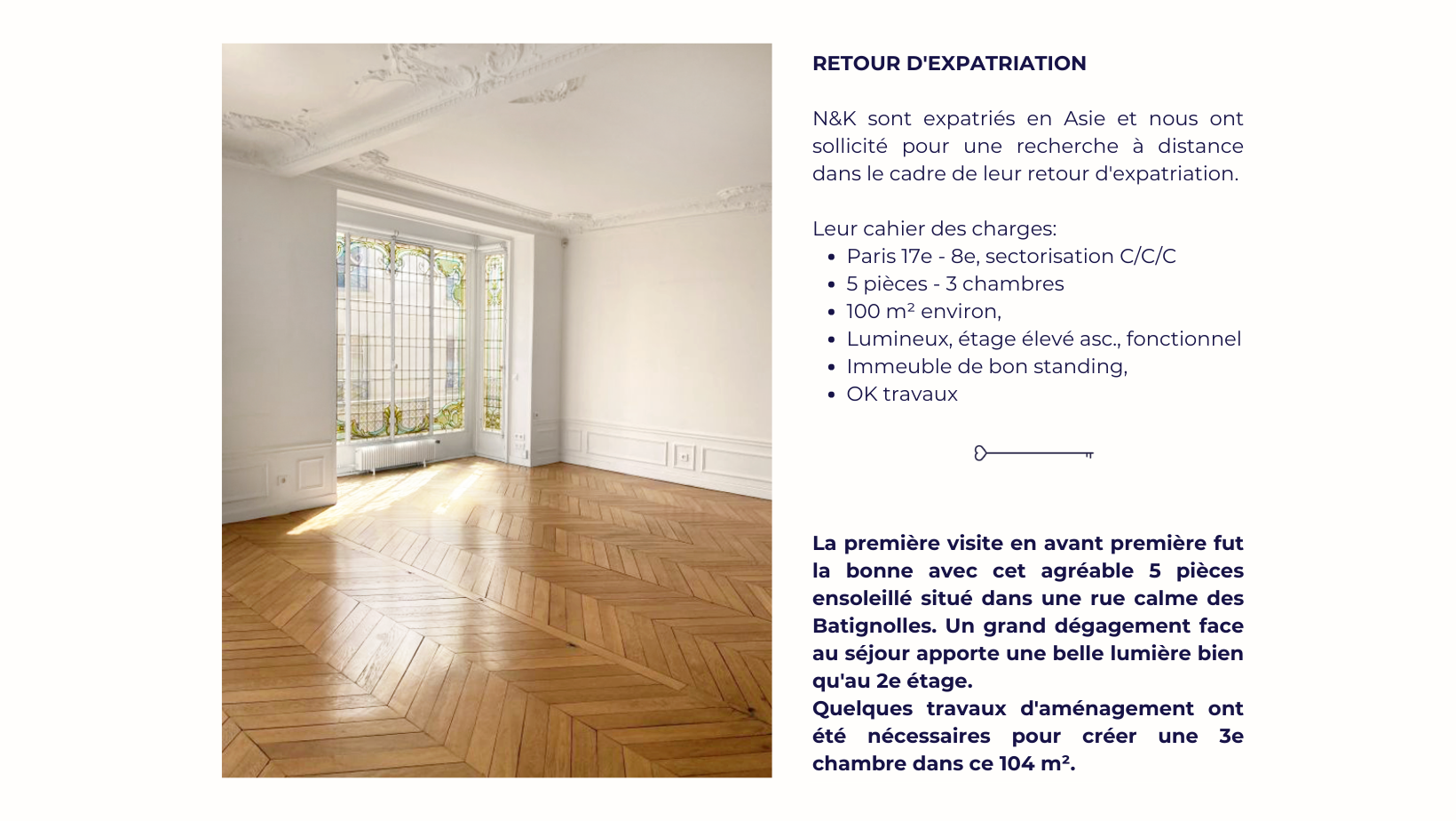 Appartement familial 5 pièces au coeur des Batignolles - Paris 17