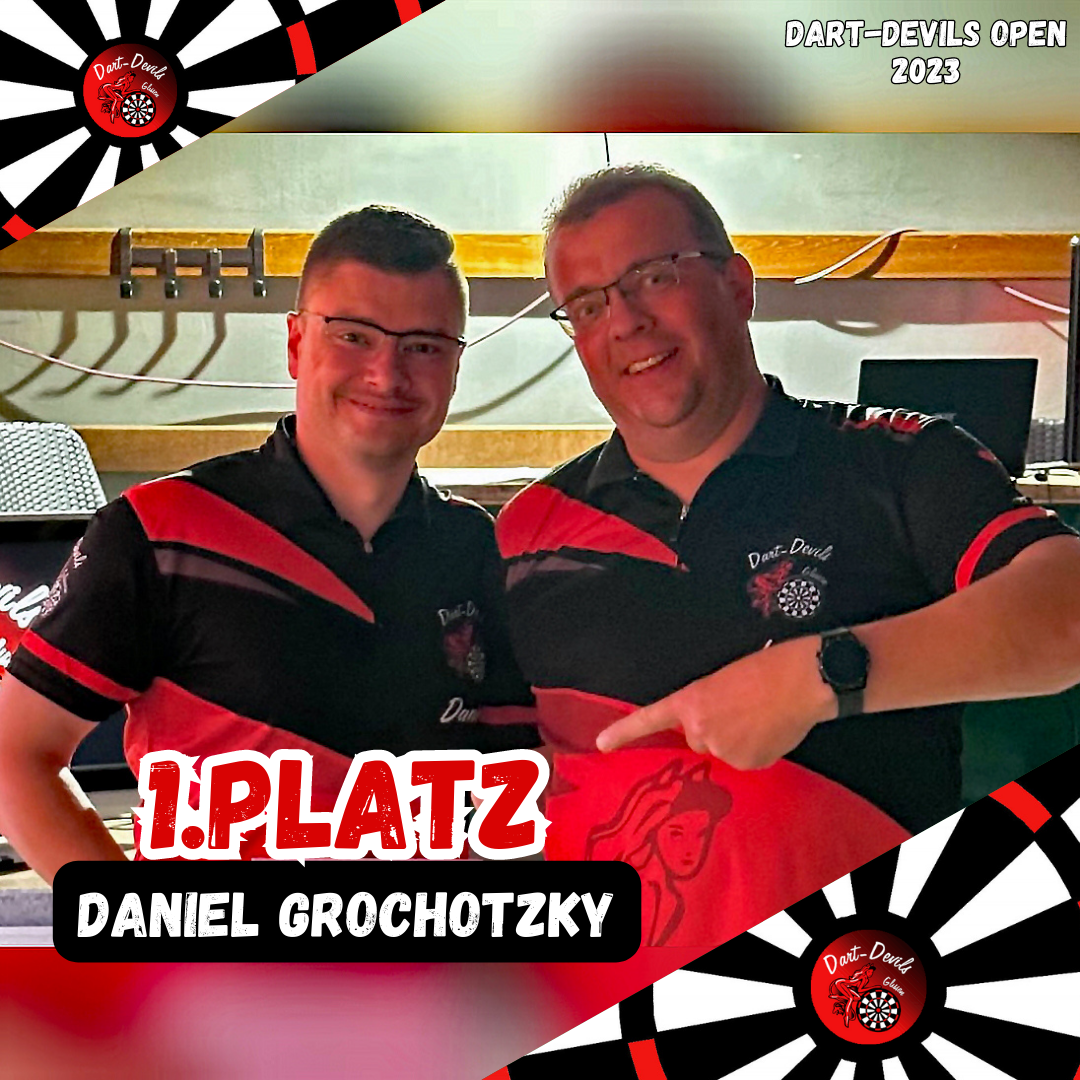 Daniel "G" Grochotzky gewinnt Einzel-Turnier