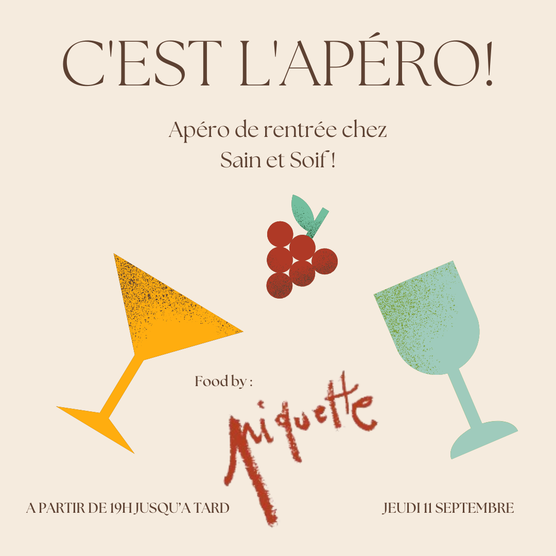 Les apéros de septembre