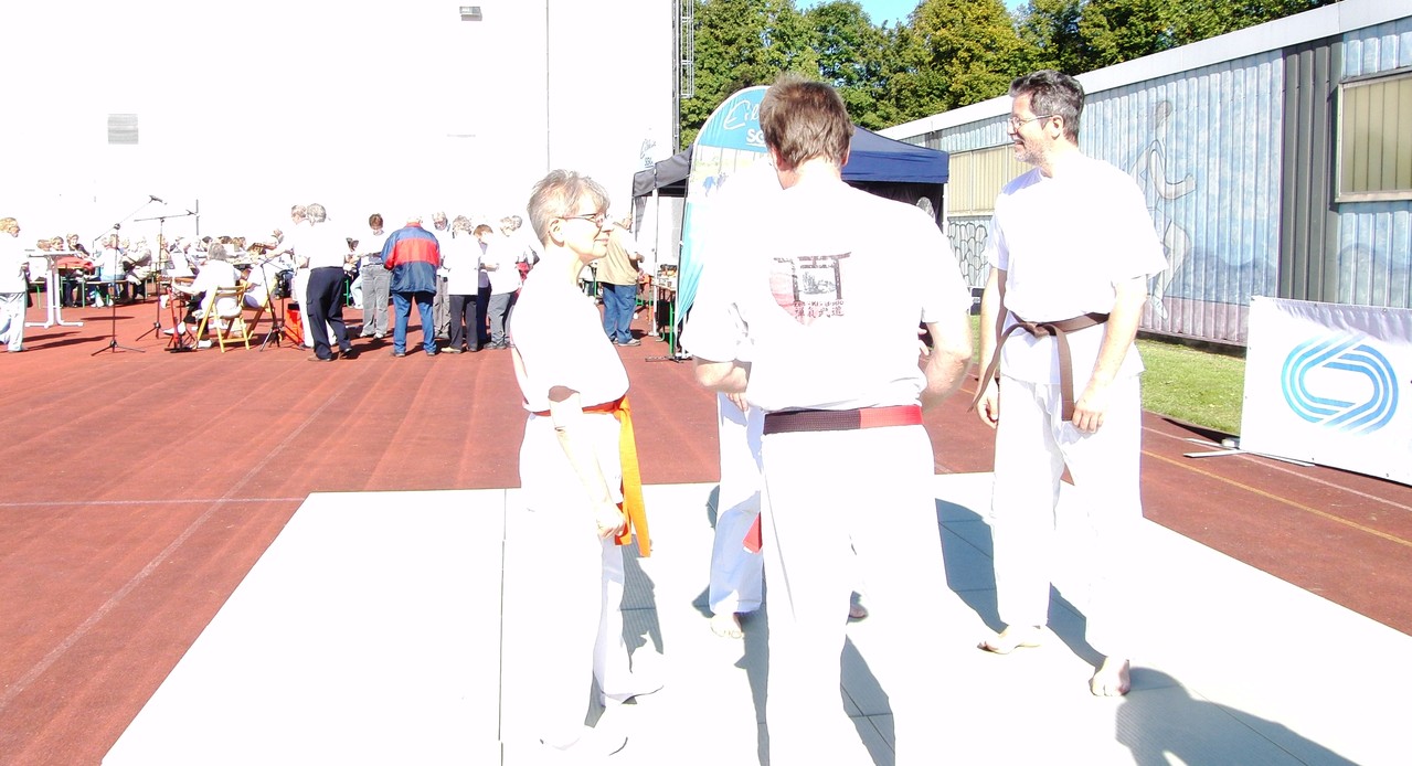 Shiruba - Shiruba-Jiu-Jitsu beim Aktionstag des SSB Bochum "Bewegt älter werden"