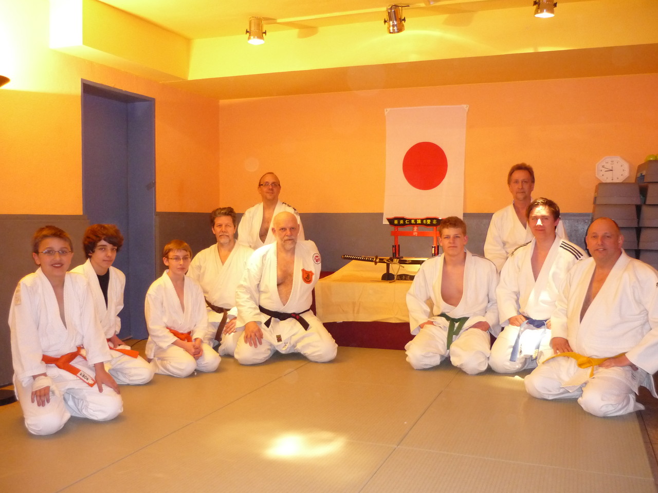 Erinnerungsfoto - Judo Club Holzwickede und Zen-Ki-Budo