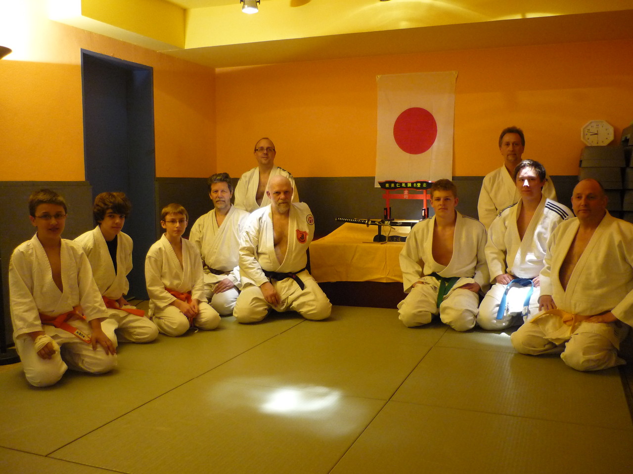 Erinnerungsfoto - Judo Club Holzwickede und Zen-Ki-Budo