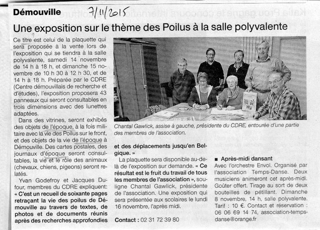 Ouest-France 7/11/2015