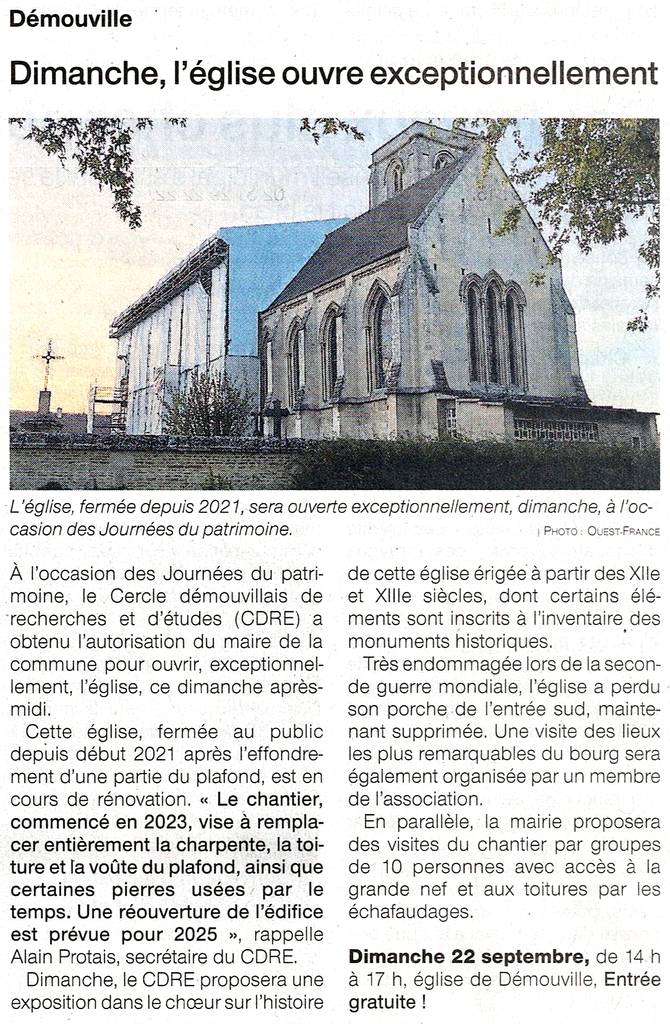 Ouest-France 18/09/2024