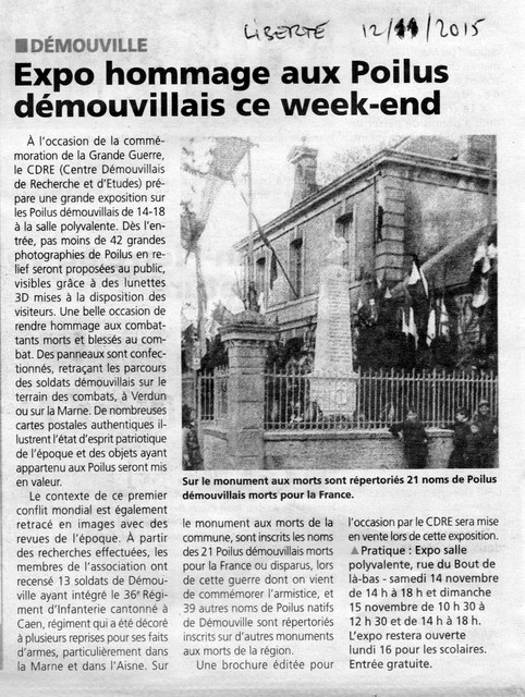 Liberté 12/11/2015