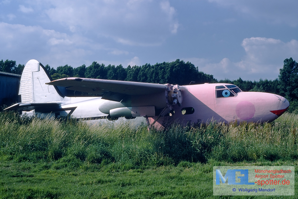  1986 5415 ex German Navy Hunting P.66 Pembroke cnP66/1006 (special paint scheme for TV show "Känguru" of comedian Hape Kerkeling)