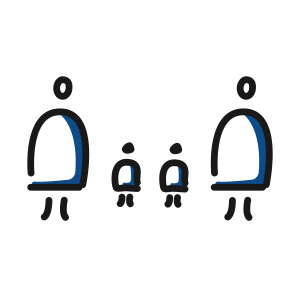 Familienmediation Zeichnung
