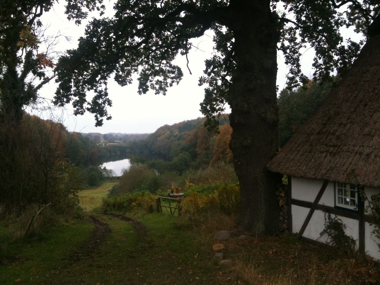 in versteckten Seen baden,