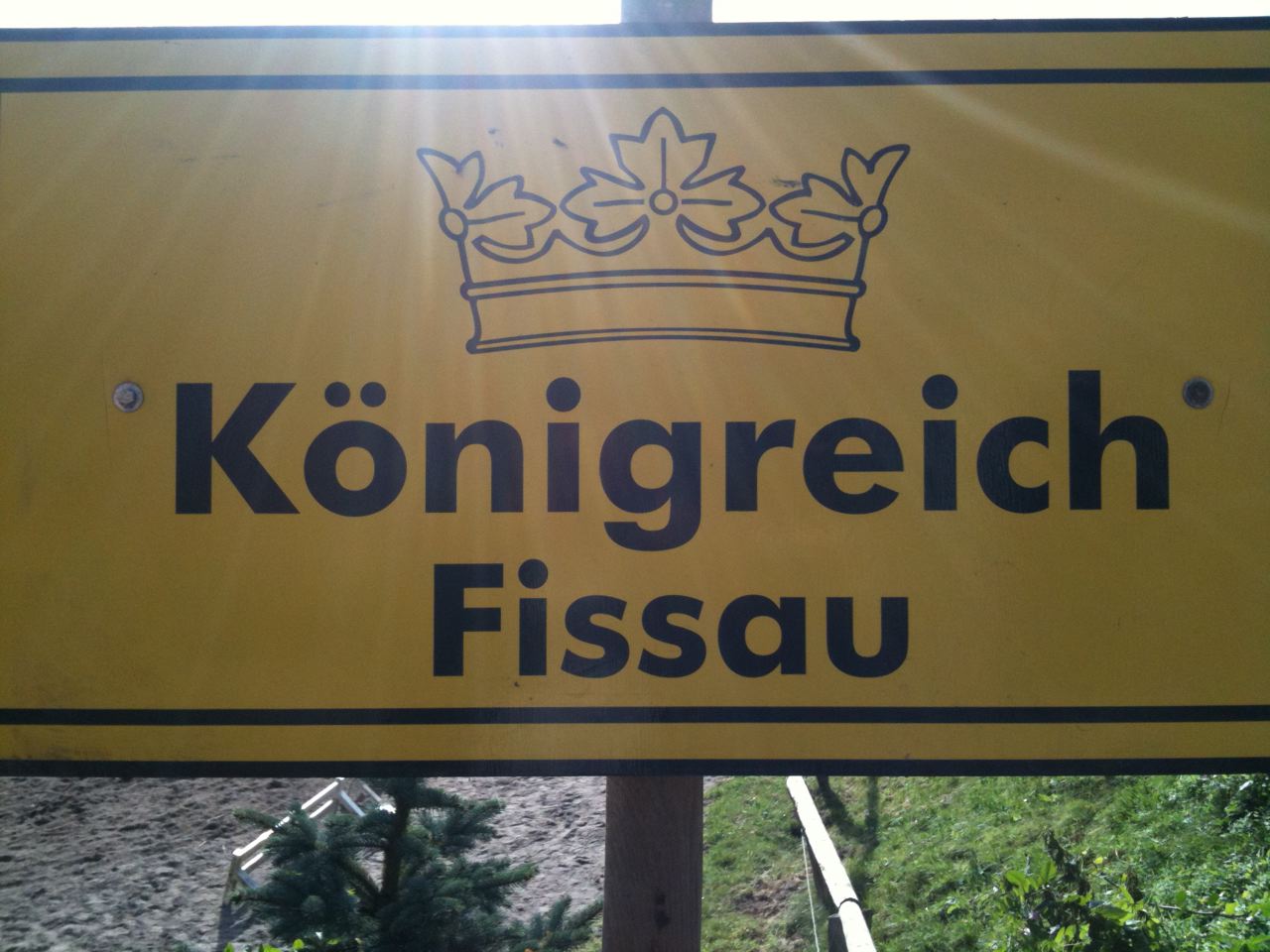 das Königreich Fissau besuchen,