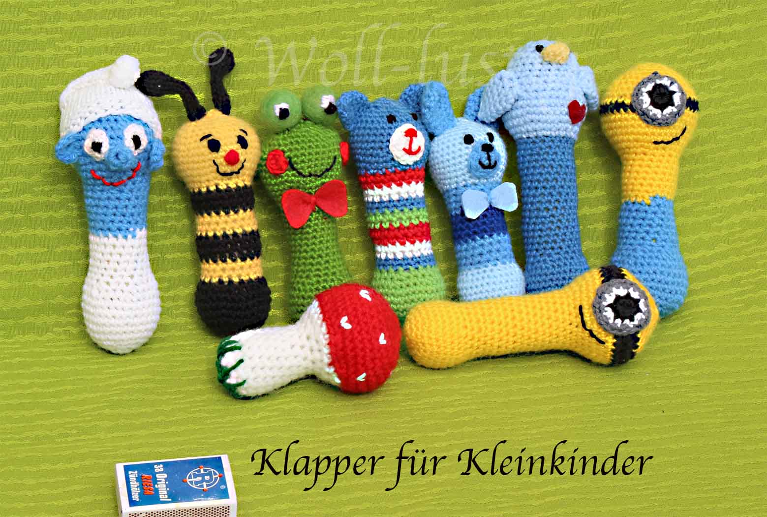 ... einen Teil unserer selbst verarbeiteten hochwertigen Wolle  zum Verkauf an. 