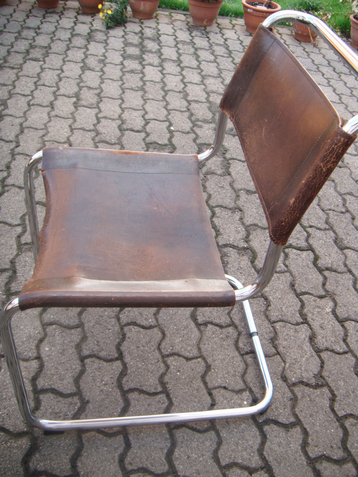 Thonet Freischwinger S33  Vorher