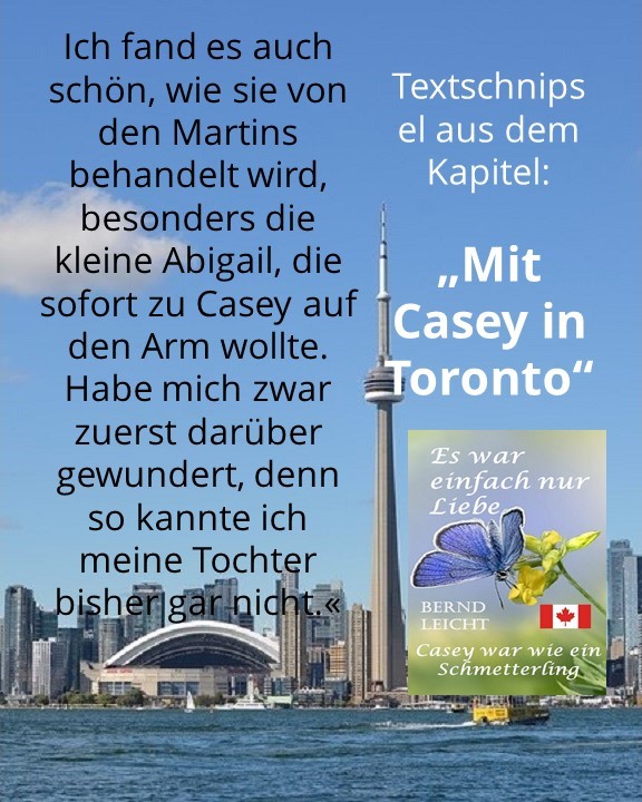 Mit Casey in Toronto