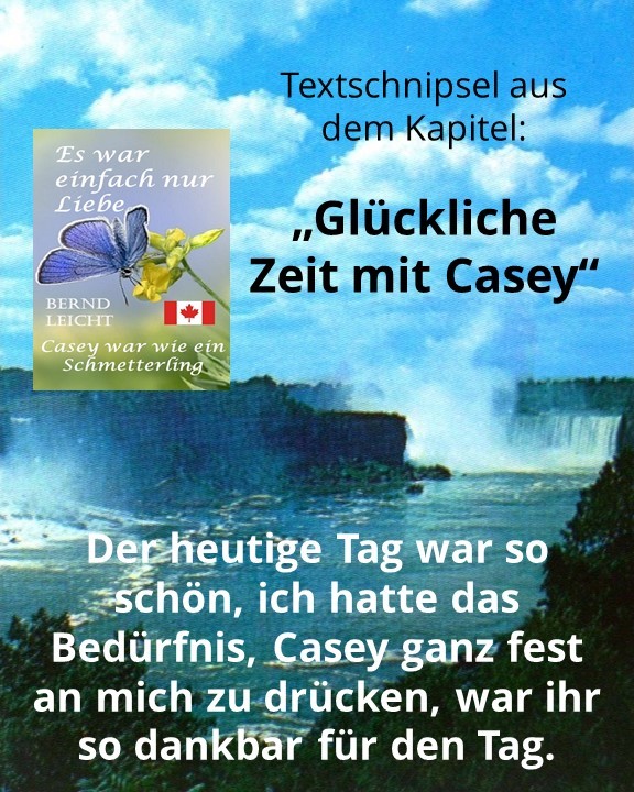Glückliche Zeit mit Casey