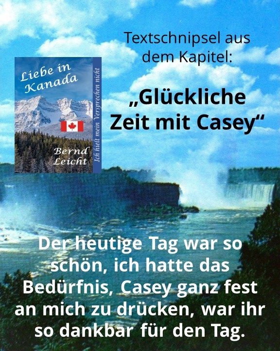 Glückliche Zeit mit Casey