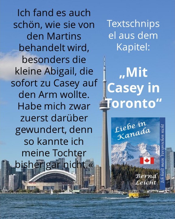 Mit Casey in Toronto