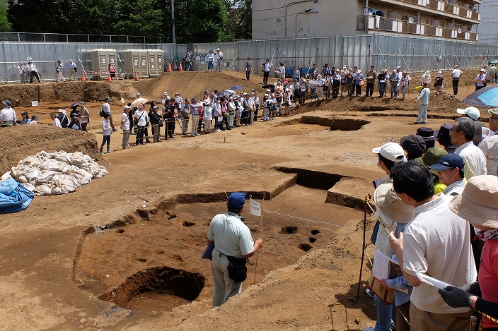 「市川市国府台遺跡」発掘調査見学会（千葉県市川市）