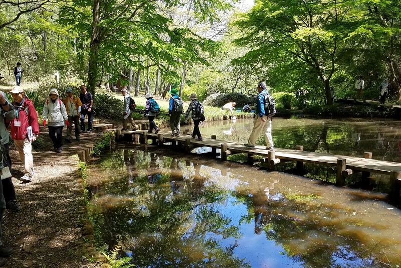 小山田の奥州古街道「町田市小山田町大沢」