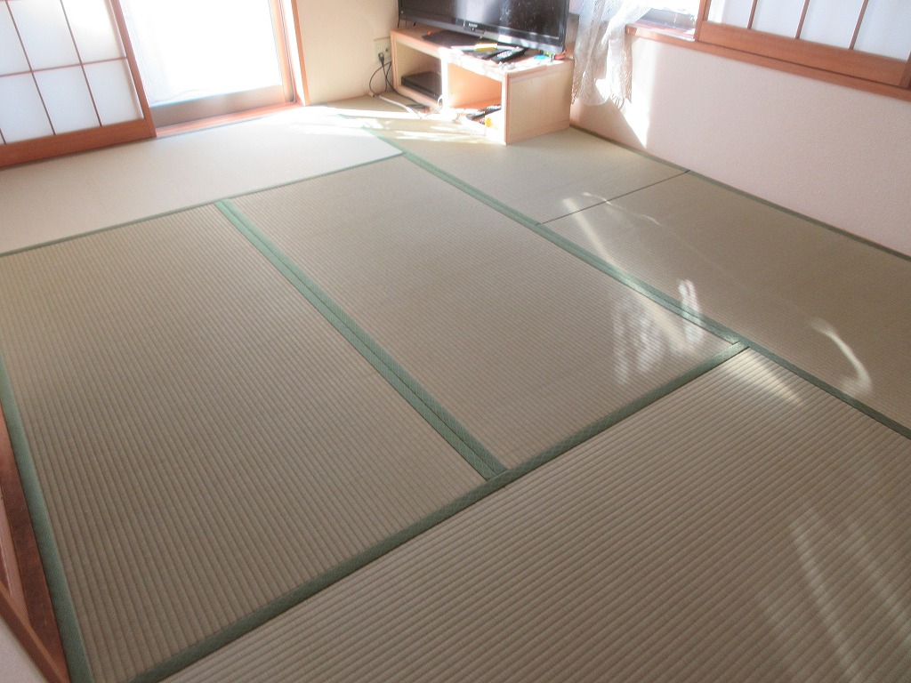 日野市内にお住いT様「特上」の畳施工写真ご紹介
