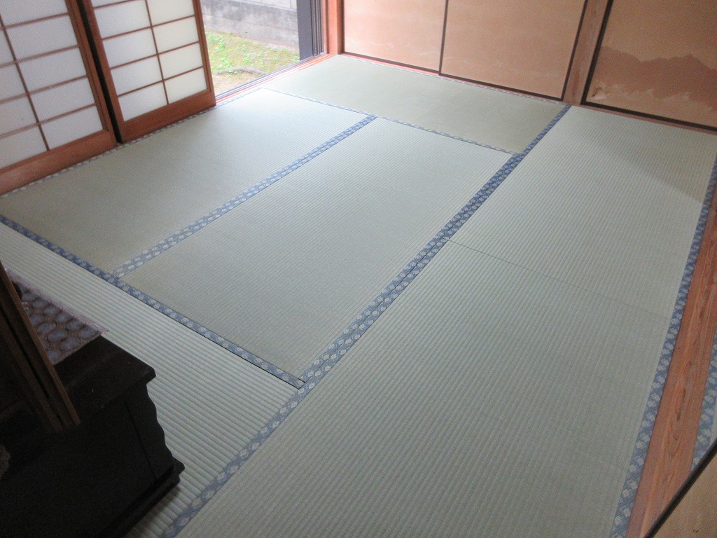 八王子市大塚S様　4部屋の畳替えを一緒に承りました