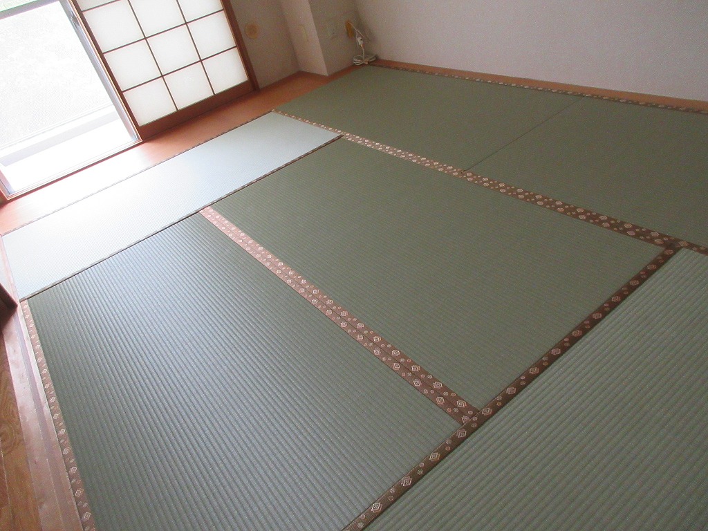 八王子市のマンションにお住いのY様　赤ちゃんの誕生を機にビニール畳にしました