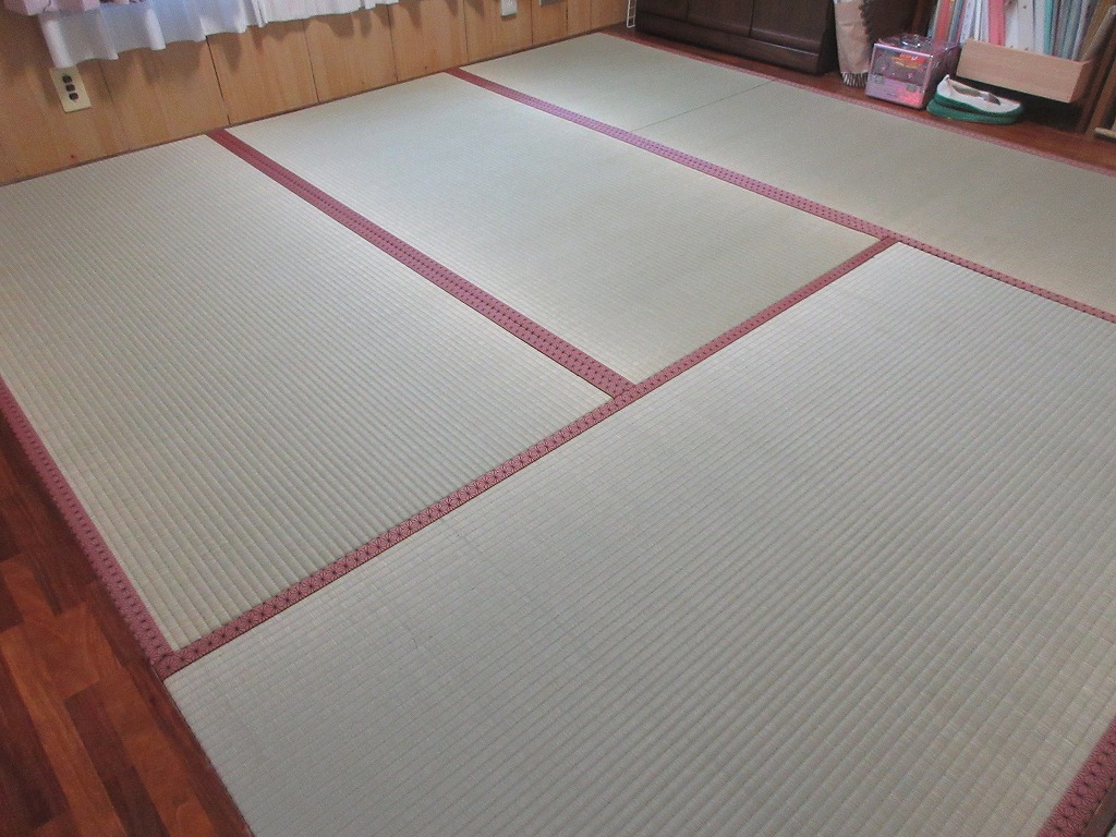 日野市K様　お子さんのお部屋の畳替えをご注文頂きました