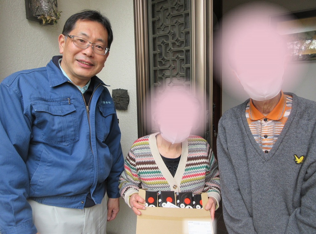 熊本産の畳に替えてプレゼントゲットキャンペーン！ラーメンのお届けです