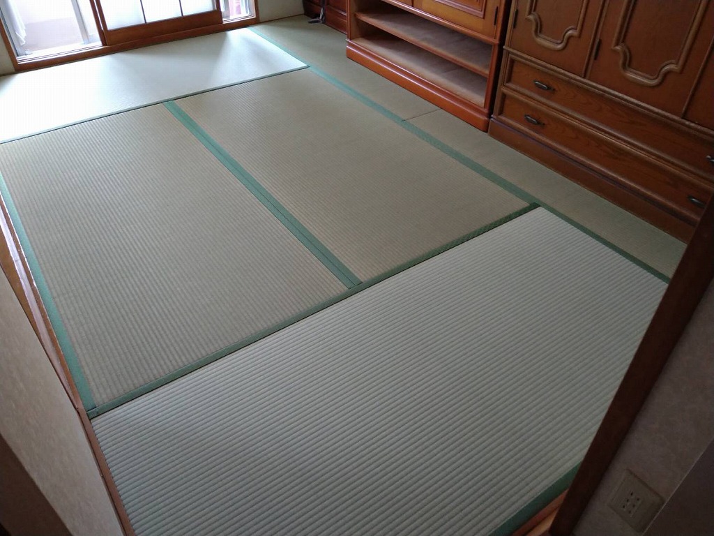 八王子市K様　中級畳と新襖上新