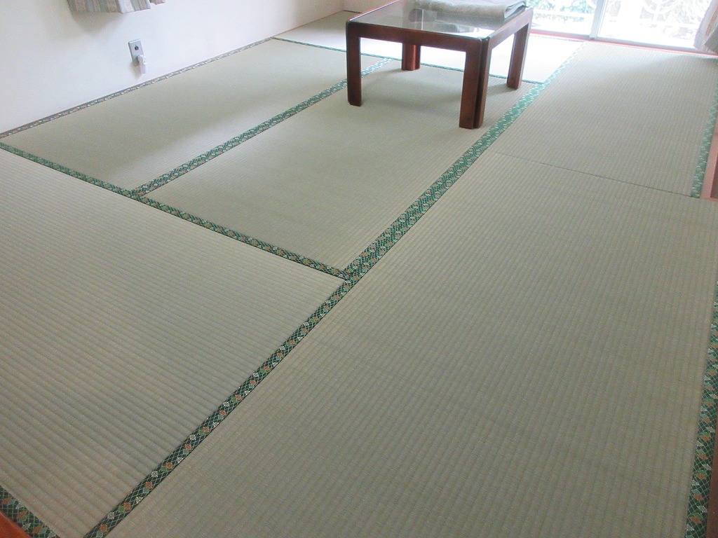八王子市K様　２部屋分の畳替え施工例
