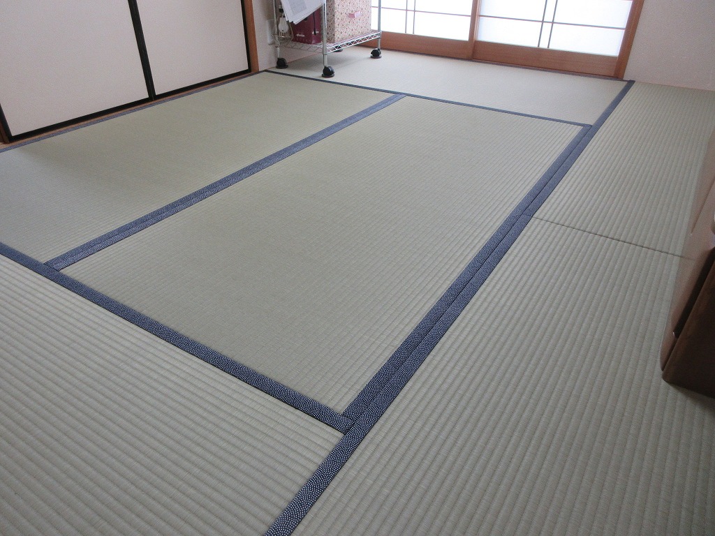 あきる野市にお住いのO様国産は熊本県産の「特上」畳の施工ご紹介