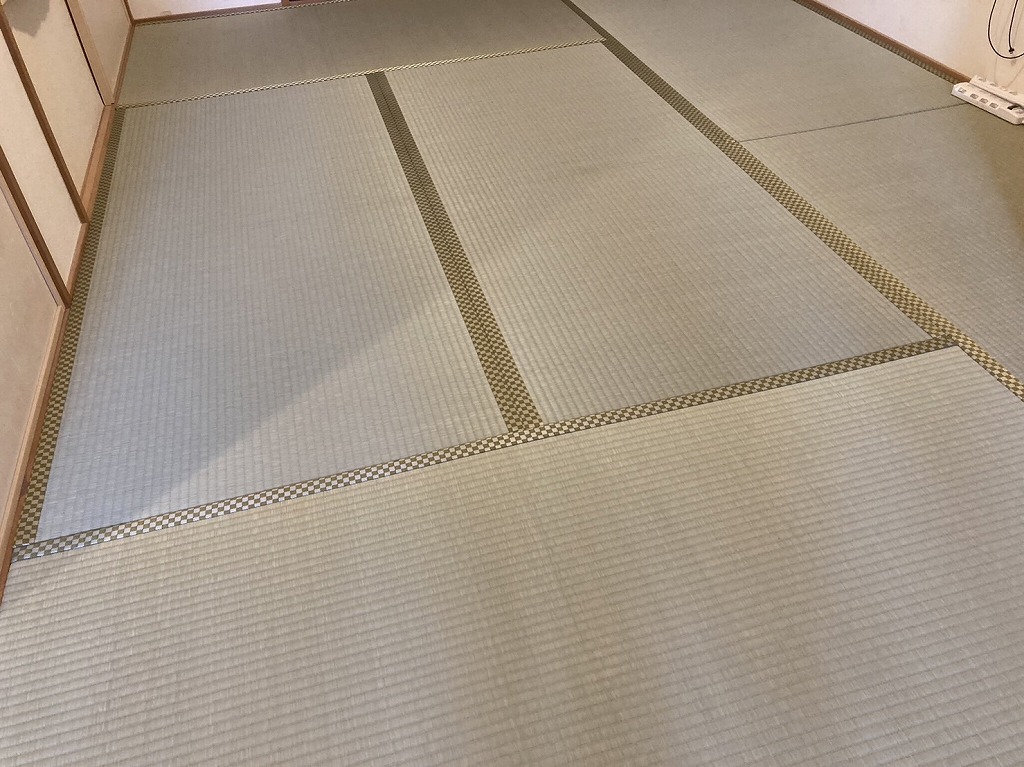 府中M様　中級品の畳の施工写真ご紹介