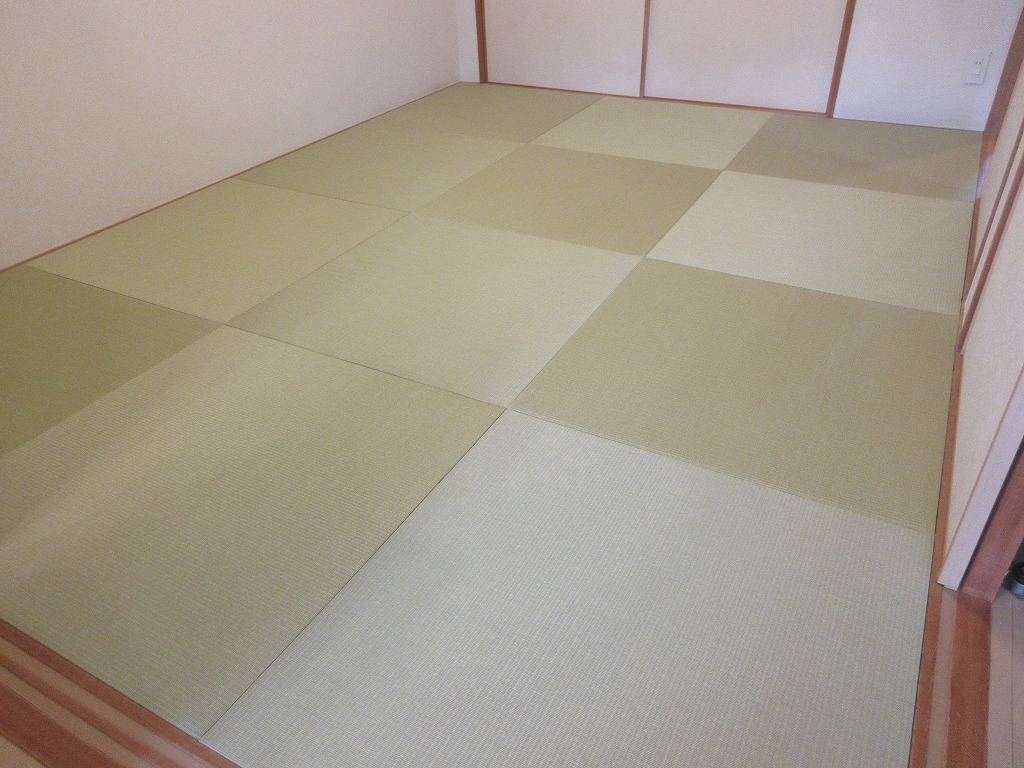 日野市H様　縁無し（へりなし）（ふちなし）畳施工写真