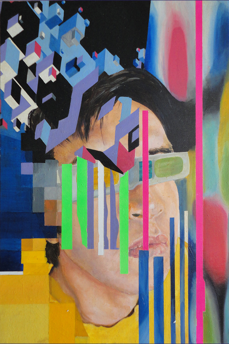 Escupitajos con cuentagotas / Oil on canvas - 2013