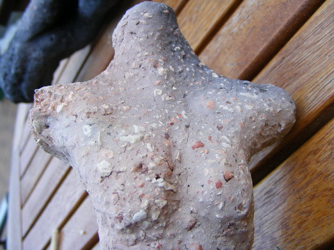Detail Meerjungfrau: Schamotte Pitfire Grubenbrand 2009