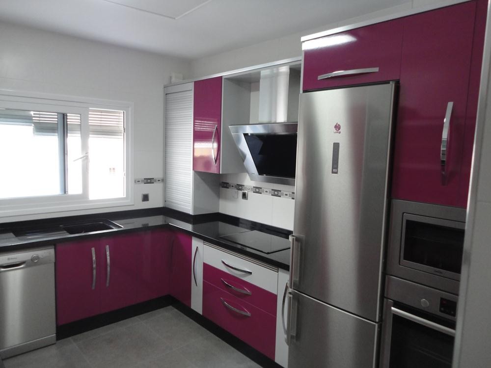 cocina fucsia cocina fucsia y gris perla cocinas jaen cocina fucsia cocina fucsia y gris perla cocinas jaen