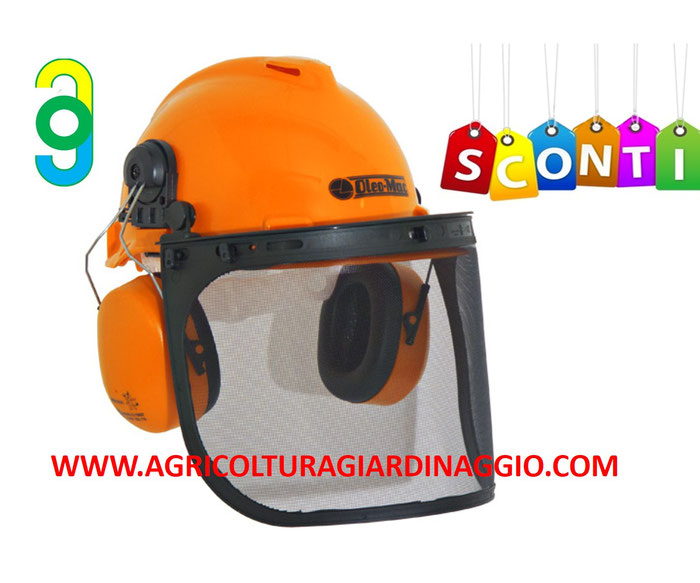 Casco Protettivo Forestale per Motosega e decespugliatore,  antinfortunistica dpi - agricolturagiardinaggio.com