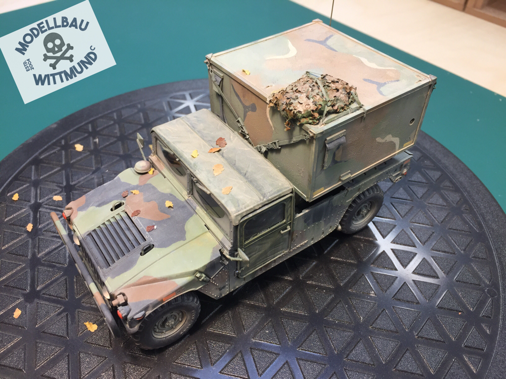 M998 W7S250 Shelter Tamiya 1:35