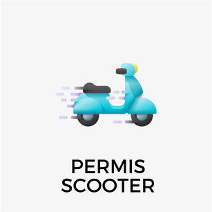 Permis scooter
